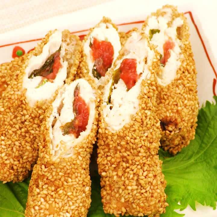 おつまみにも!ささみと梅と大葉を使った揚げ物レシピ5選