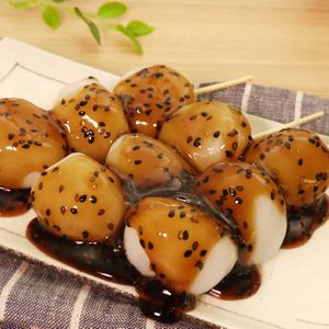 「玉こんにゃくのゴマみたらし」のレシピ動画