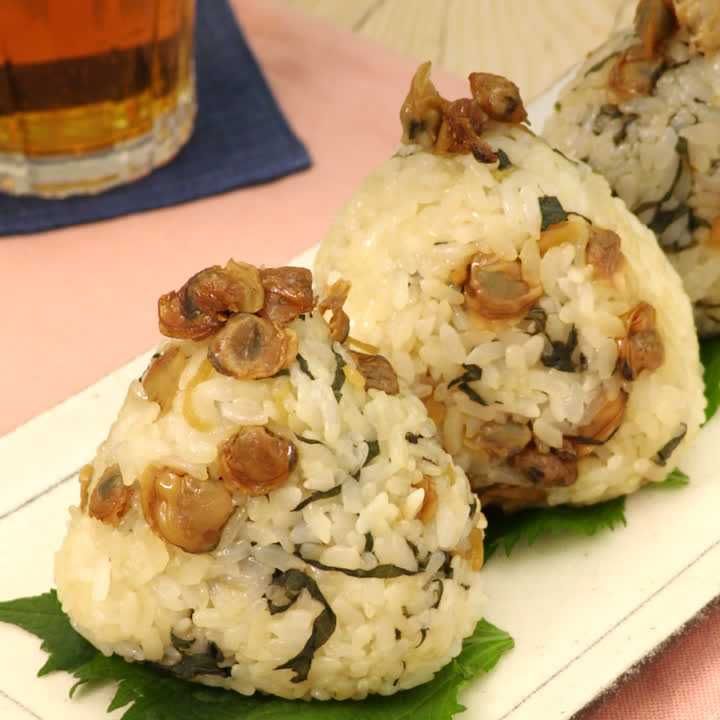 しじみのしぐれ煮おにぎり