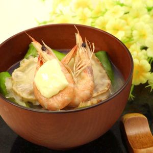 「海鮮みそ汁」のレシピ動画