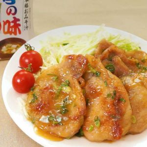 ねぎみそしょうが焼き