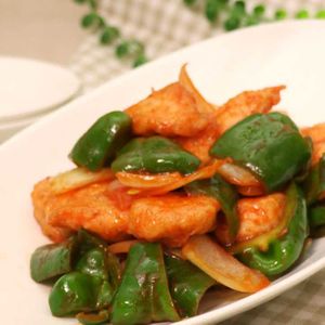 「ささみのケチャップ炒め」のレシピ動画