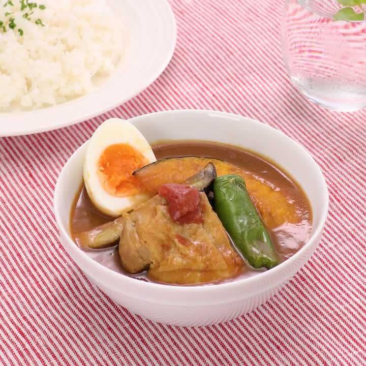 お手軽スープカレー風