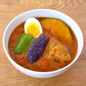 「お手軽スープカレー風」のレシピ動画