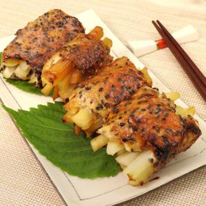 「じゃがいもの黒ごまつくね」のレシピ動画