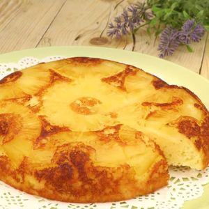 「炊飯器でパインケーキ」のレシピ動画