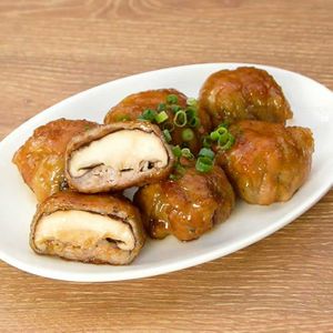 「肉巻きしいたけ」のレシピ動画