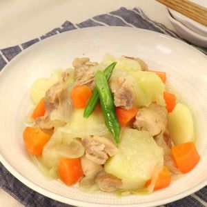 「鶏の塩じゃが」のレシピ動画