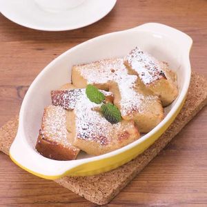 「ミルクティーフレンチトースト」のレシピ動画