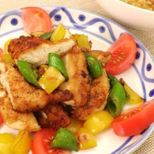 「鶏ささみ唐揚げの新玉ねぎドレッシング」のレシピ動画