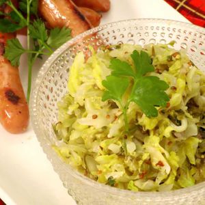 「春キャベツのレモンマスタードマリネ」のレシピ動画