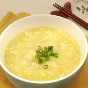 「卵とコーンのとろとろスープ」のレシピ動画