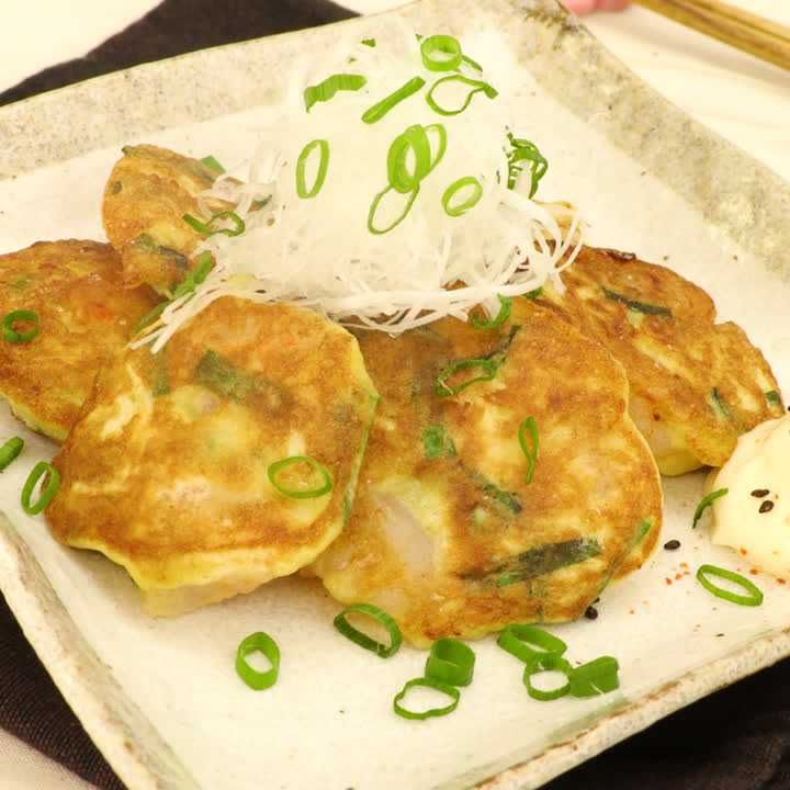 切り干し大根のえびニラ焼き