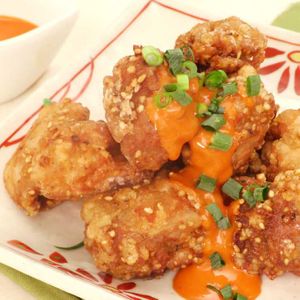 「鶏のごま唐揚げコチュジャンマヨソース」のレシピ動画