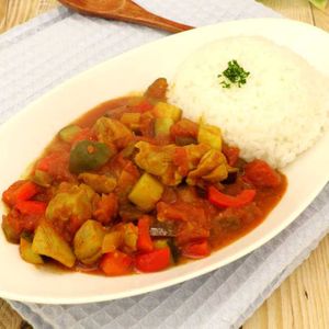 「ラタトゥイユカレー」のレシピ動画