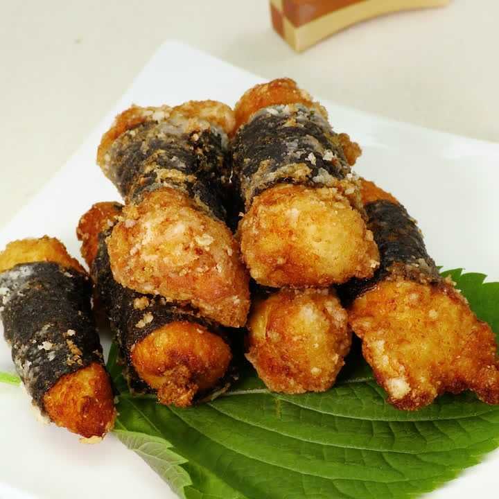 お弁当のおかずに スティックのり巻きチキンのレシピ動画 作り方 Delish Kitchen お弁当のおかずに スティックのり巻きチキンのレシピ動画 作り方 Delish Kitchen