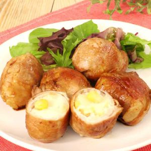 肉巻きポテトサラダ