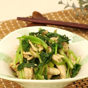 「鶏ささみとみつばのわさび醤油和え」のレシピ動画