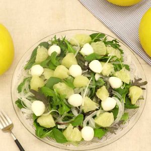 「文旦とモッツァレラチーズのサラダ」のレシピ動画