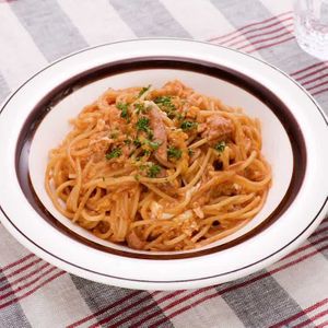 「ケチャップツナパスタ」のレシピ動画