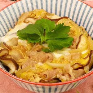 「豚肉と卵のとろとろ丼」のレシピ動画