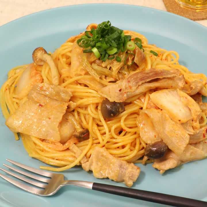 20分以内で簡単に作れる♪キムチを使ったパスタの絶品レシピ5選
