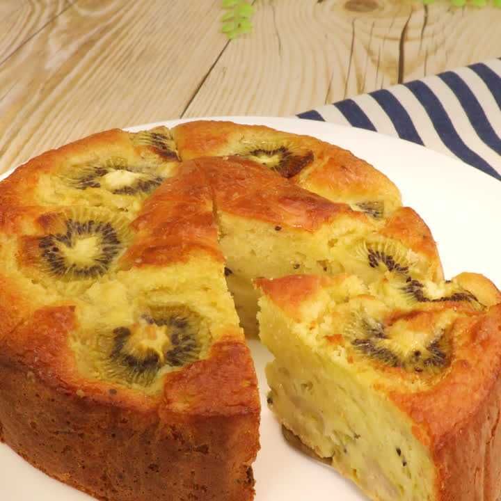 キウイバナナケーキ