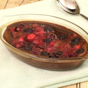 「ベリーチョコクラフティ」のレシピ動画