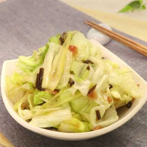 「レタスの梅昆布和え」のレシピ動画