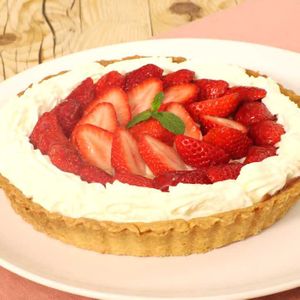 「いちごのタルト」のレシピ動画