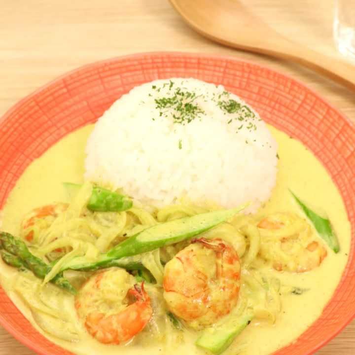 えびのクリームカレー