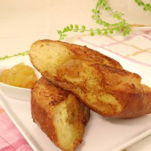 りんごのモーニングフレンチトースト
