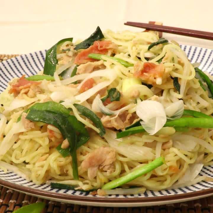 さっぱり梅焼きそば