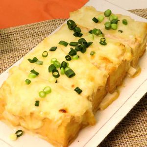 「厚揚げの味噌マヨ焼き」のレシピ動画