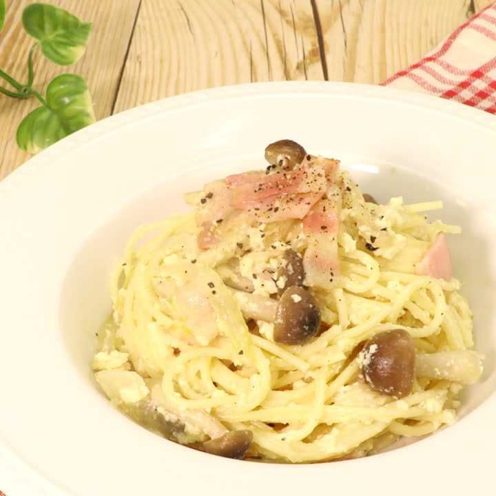 パスタ・うどん・スープに♪豆乳で作る絶品カルボナーラ風レシピ5選