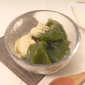 「抹茶もち」のレシピ動画