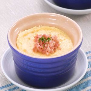 「チーズ茶碗蒸し」のレシピ動画