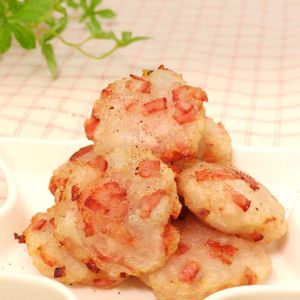 「フライドベーコン大根もち」のレシピ動画