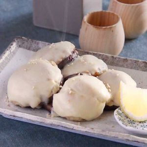 しいたけの豆腐詰め