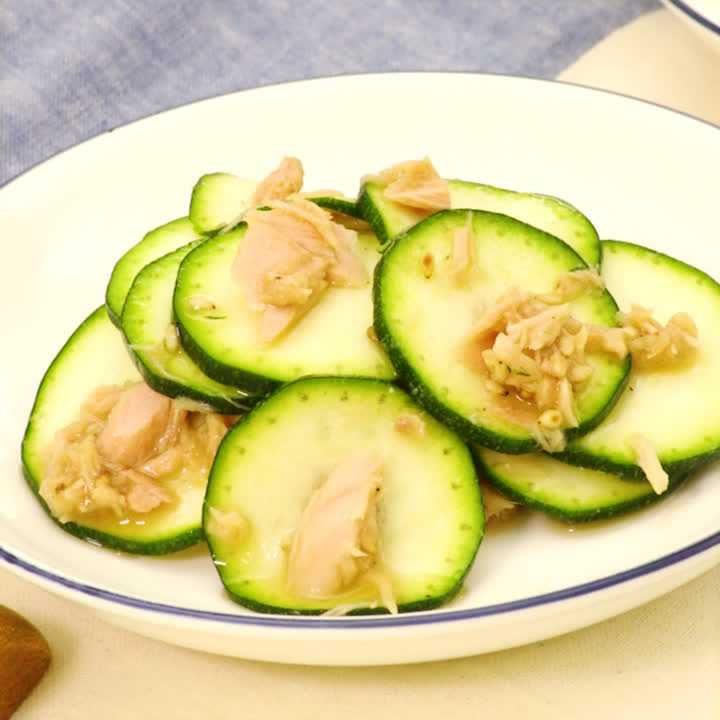 ズッキーニのツナあえ