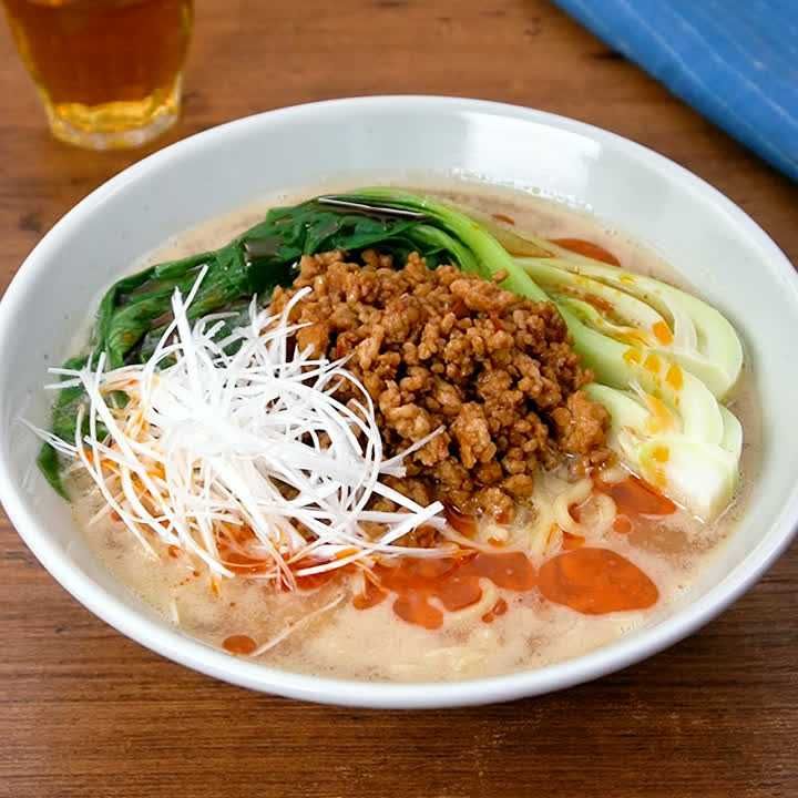ひき肉を使って！坦々麺レシピ