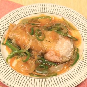 「カレイの野菜あんかけ」のレシピ動画