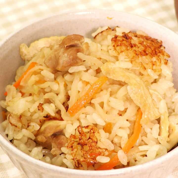 切干大根煮炊き込みご飯