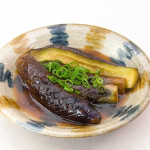 レンジでなすの煮浸し