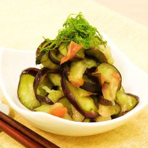 「なすのうめはちみつ和え」のレシピ動画