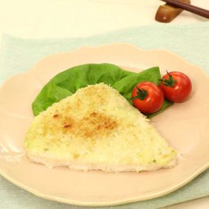 「カジキマグロのマヨパン粉焼き」のレシピ動画