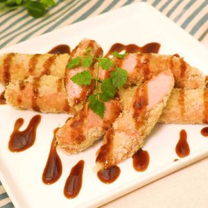 「魚肉ソーセージカツ」のレシピ動画