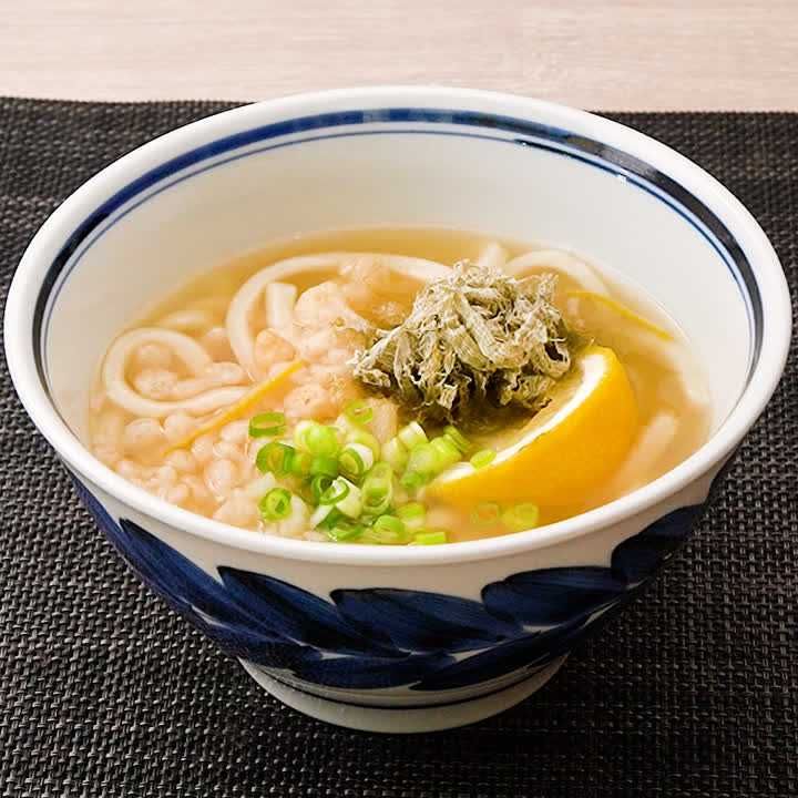 ゆずとろろ昆布うどん
