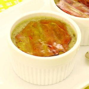 「抹茶のブリュレ」のレシピ動画