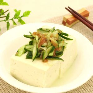 「うめきゅう冷奴」のレシピ動画